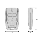 BFT - BFT2607404 MITTO B RCB04 4CH ANON.CUSTOMIZED