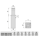 BFT - BFT2600970 STOPPY MBB KIT 219-500.C 230 LI C