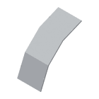 DKC-COMBITECH - SCZWOK636HDZ W5 Coperchio Curva Discesa 90° base 300 R6 sp 1 HDZ