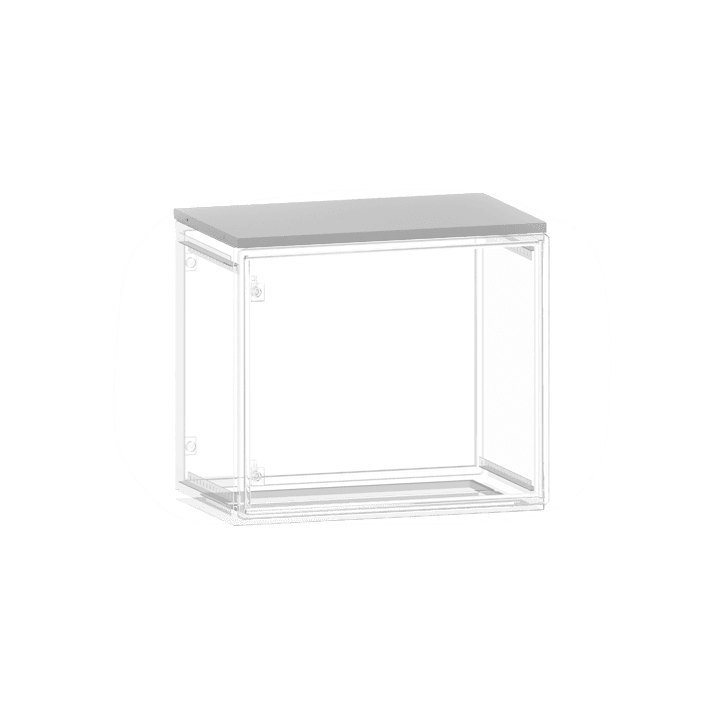 DKC-RAMBLOCK - RMBR5CV800 Coperchio per pulpito video, larghezza 800 mm