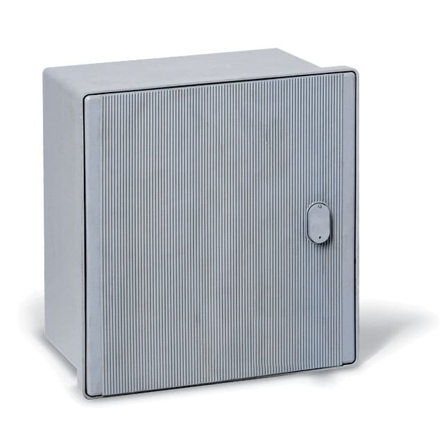 CONCHIGLIA - CON075180000 Serie CPRT - Cassetta per contatori trifase con coperchio rigato, conforme ENEL DS4556