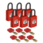 BRADY ITALIA - MOD150207 CPT-RED-25PL-KD6PK 6-PEZZI