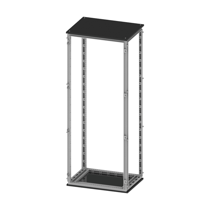 DKC-RAMBLOCK - RMBR5CQE20165S Armadio componibile CQE, dimensioni 2000 x 1600 x 500 mm (AxLxP), solo struttura