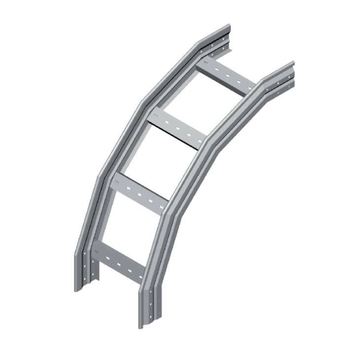 DKC-COMBITECH - SCZWO5656HDZ W5 Curva Discesa 90° 300x100 R6 sp 1.5 HDZ