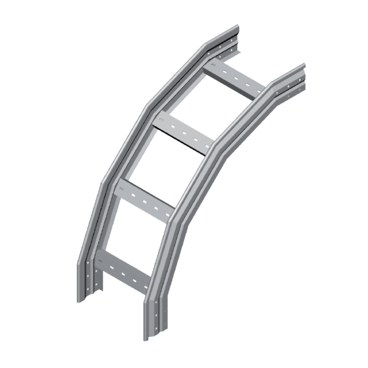 DKC-COMBITECH - SCZWO5556IX4 W5 Curva Discesa 90° 200x100 R6 sp 1.5 IX4