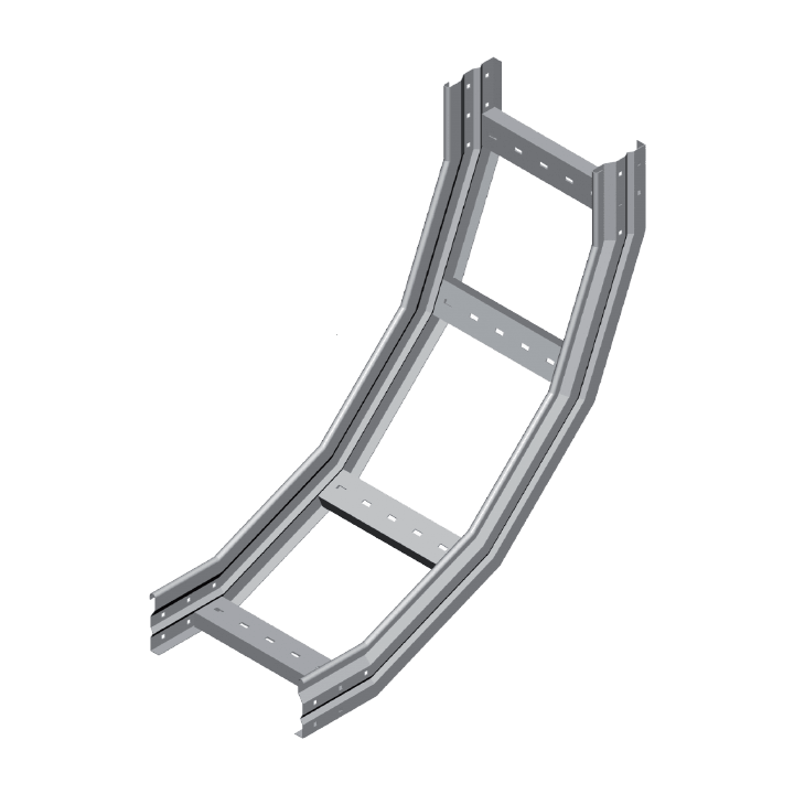 DKC-COMBITECH - SCZWN5556IX4 W5 Curva Salita 90° 200x100 R6 sp 1.5 IX4