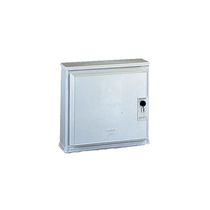 CONCHIGLIA - CON073700916 Serie CV4M - Armadio in vetroresina a 1 vano, senza serratura, dimensioni 714 x 660 x 271 mm (BxAxP)