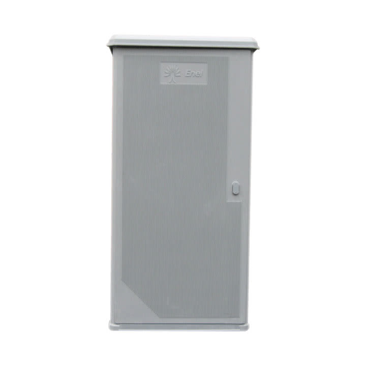 CONCHIGLIA - CON073301053 Serie CVHP - Armadio in vetroresina a 1 vano, GDM trifase fino a 200KW, dim. 720x1394x450 mm (BxAxP)