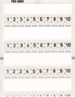 WAGO ITALIA SRL - WAG793-4502 SCHEDA DI MARCATURA WMB COME SCHEDA, BIA