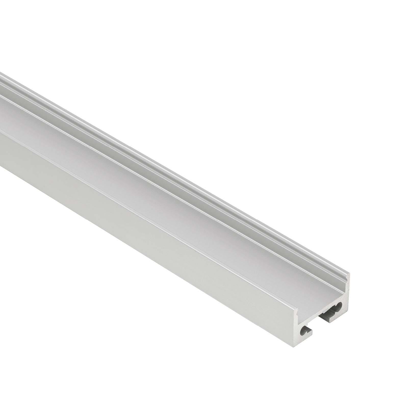 LINEA LIGHT (ILED) - ILDC-K100017 PROFILO LUNO_20/27 ANOD. GRIGIO 2M