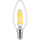 SIGNIFY ITALY SPA - PHLMLCAN60927E14 MASTER, LED, B35, 60 W, E14, 2200 K, 2700 K, 806 lm, CRI 90, 25000 ore, Vetro