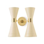 LINEA LIGHT-STILNOVO - SNV9573 MEGAFONO P.TE 2BR. 4XE14 OTT/AVORIO