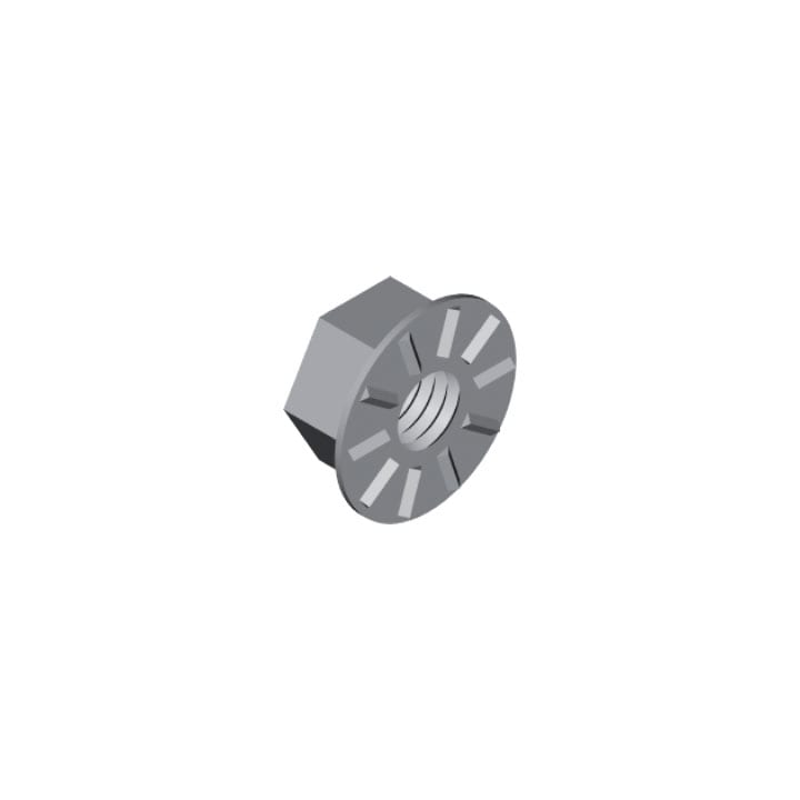 DKC-COMBITECH - SCZMDZ06AIX6 W5 DADO ZIGRINATO PER GIUNZIONI M6 IX6