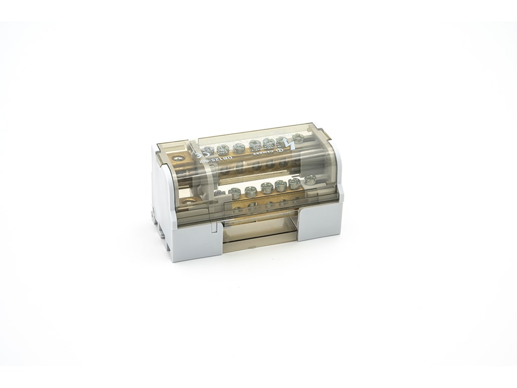 CEMBRE SPA - CEMDB125-6/2 RIPARTITORE BIPOLARE SERIE DBLOCK, A SERRAGGIO DIRETTO, 125A 7 VIE SEZIONE INGRESSO 35mmq