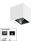 LINEA LIGHT (ILED) - ILD76624W15 CUBIT 24 2L BI-EM 15,5WAC ON/OFF BG