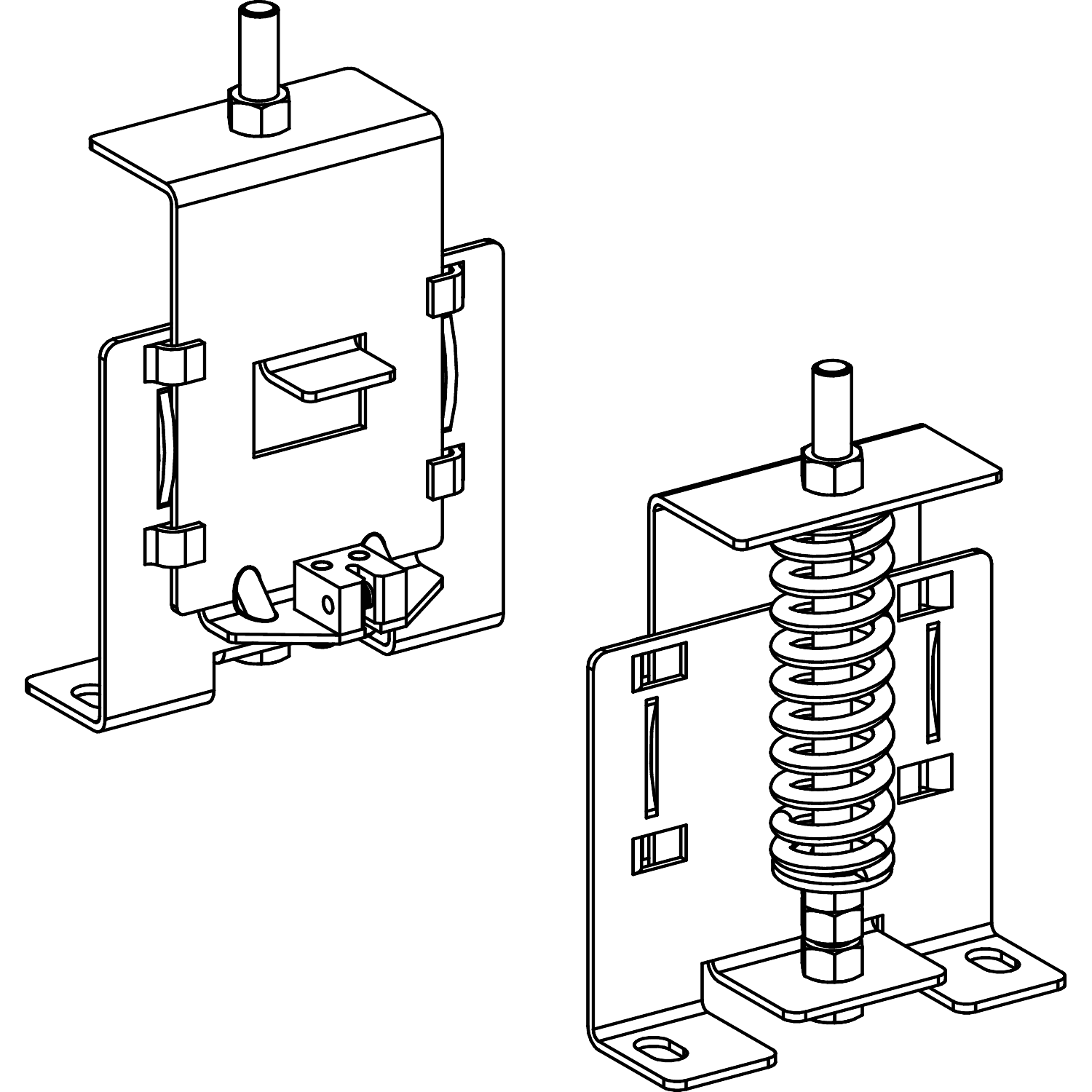 SCHNEIDER ELECTRIC - SNRKSB1000ZV3 Canalis - Supporto di piano colonne montanti
