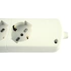 LE PROLUNGHE SAS - PRG257 CABLY UNIV. 7U S/INT 10/16A + SCHUKO BN