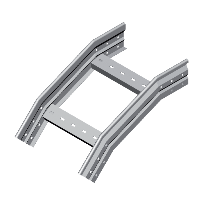 DKC-COMBITECH - SCZWP5746HDZ W5 Curva Discesa 45° 400x100 R6 sp 1.2 HDZ