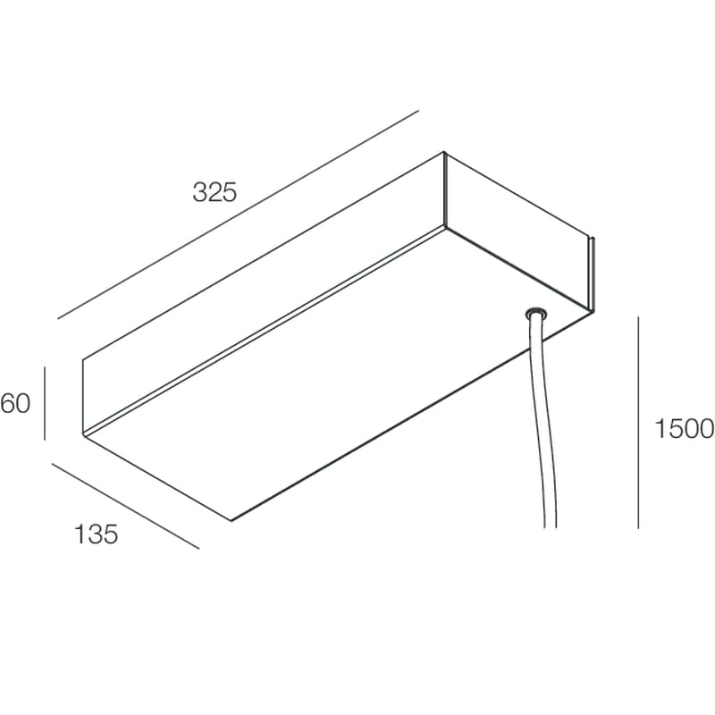 NOVALUX SPA - NOX112232.01 DOMYNOS PS: ROSONE SOSP DALI 150W-48V BI