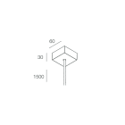 NOVALUX SPA - NOX109004.02 ROSONE 2X1 QDR 1500 ALIM REMOTA NE