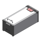 DKC POWER SOLUTIONS - HRCDTN90ETCF1AA CAS.DER. 32A -DISP.SEZ.+BASE FUSIB-4P(3P