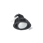 SIGNIFY ITALY SPA - PHA97893800 LuxSpace Accent Compact Adjustable, 23 W, D125 mm, 2800 lm, 3000 K, CRI90, Fascio largo, Riflettore PerfectAccent, Nero, IP20