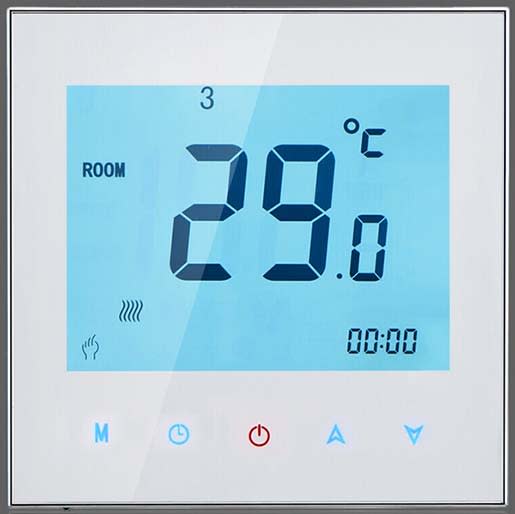 ETHERMA - ETR38906 Funkbus-Raumthermostat, 868MHz, 230V, 6A