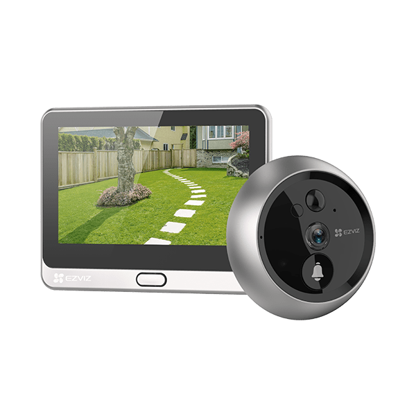 HIKVISION ITALY SRL - EZV318500151 Spioncino con videocitofono integrato, senza fili