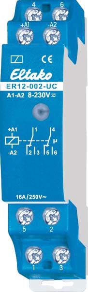 ELTAKO - EAK22002601 2 Wechsler potenzialfrei 16A/250V AC, 23