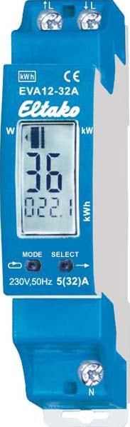 ELTAKO - EAK28032411 SINGLE PHASE METER WITH ENERGY CONSUMPTI