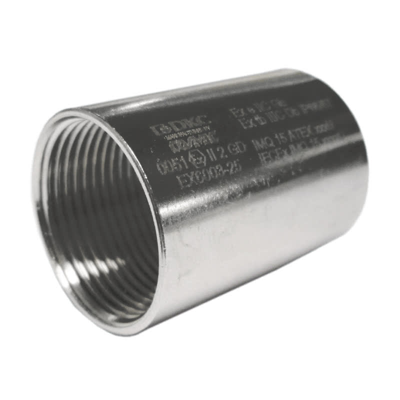 COSMEC - CSMEX6003-20 Manicotto metallico filettato ATEX, diametro tubo 20 mm