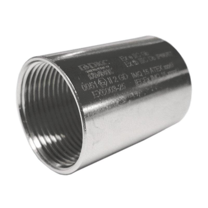 COSMEC - CSMEX6003-40 Manicotto metallico filettato ATEX, diametro tubo 40 mm