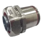 COSMEC - CSMEX6117-16N Raccordo metallico ad innesto rapido ATEX, tubo rigido 16mm - tubo flessibile, AD16