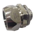 COSMEC - CSMEXT06014-32A Raccordo metallico maschio fisso doppio blaccaggio ATEX, filetto M32x1,5 mm, tubo fless. 27 mm