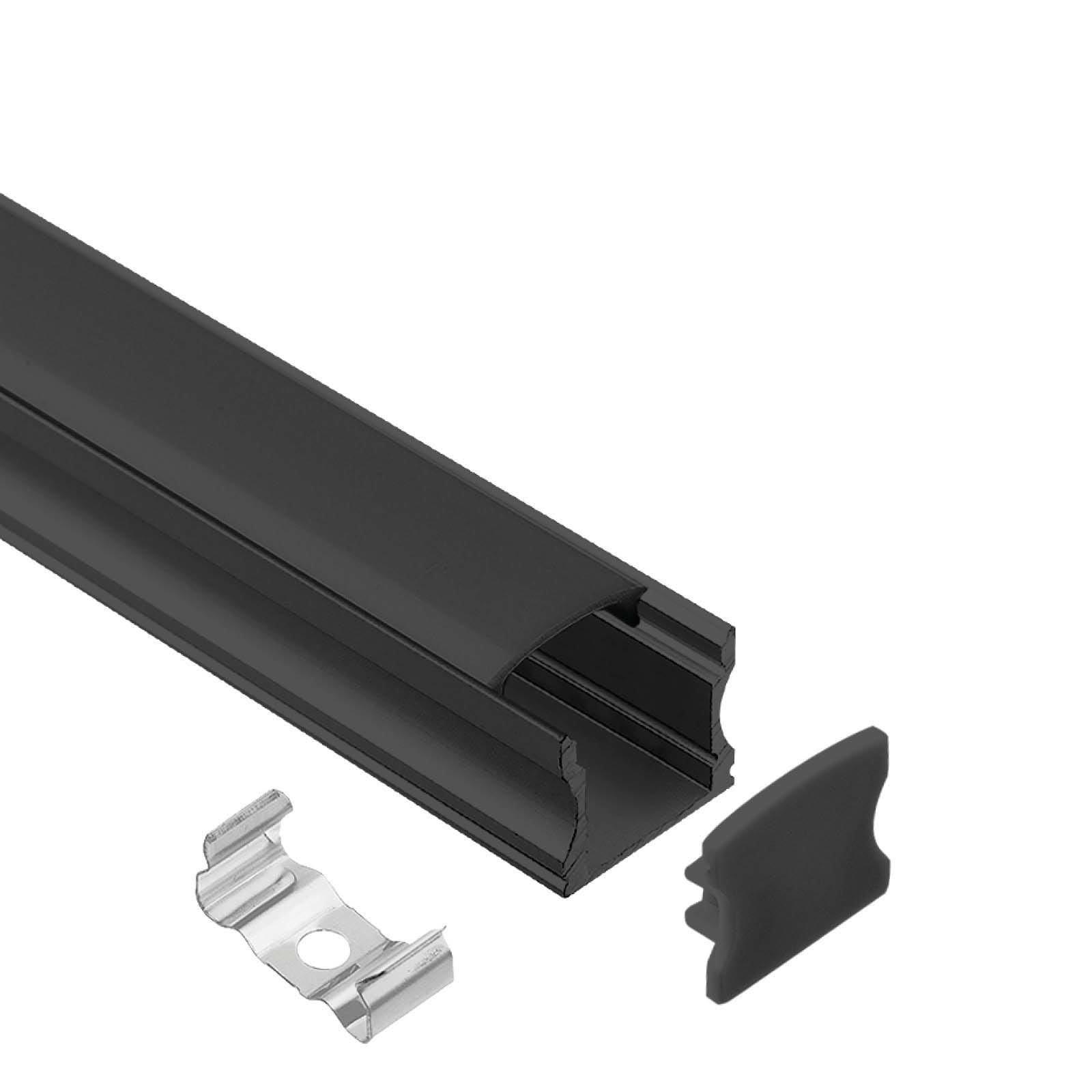 LINEA LIGHT (ILED) - ILDC-K100027 KIT OPALINE RIVE_17/16 NERO L2M