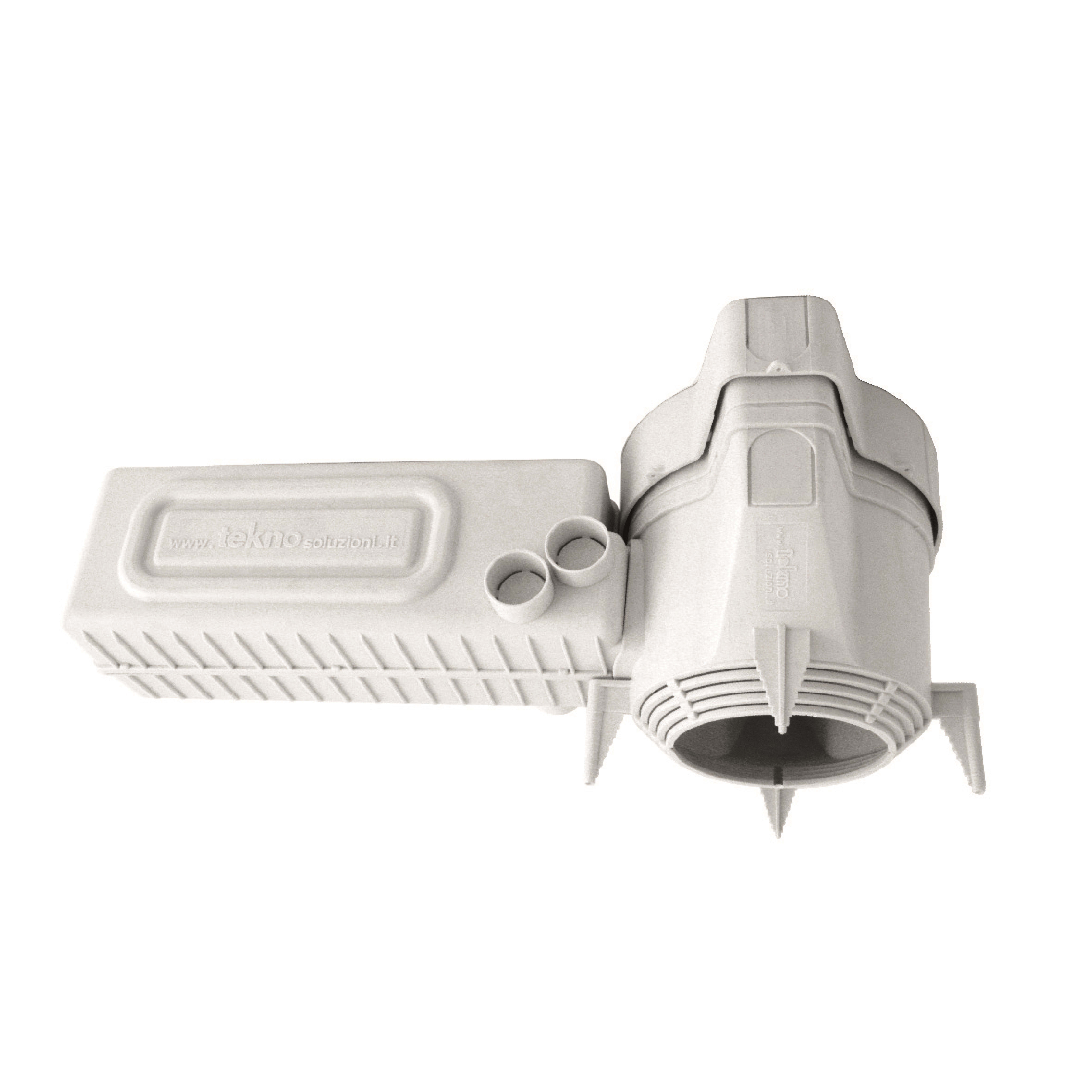 LINEA LIGHT (ILED) - ILD89374 CONTROCASSA X LATERIZIO+PORTA ALIM.