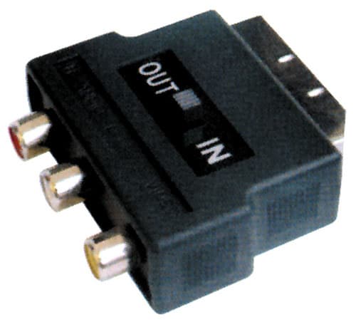 MELCHIONI SPA - MEM433330025 ADATT SCART-3PRESE RCA C MMUT.IN-OUT