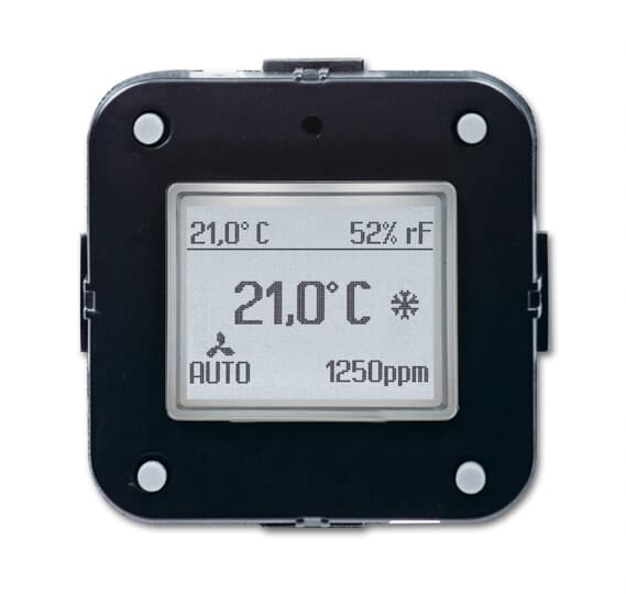 ABB SPA - ABBKNXI0078 6109/28 TERMOSTATO, SENSORE CO2 E UMIDIT