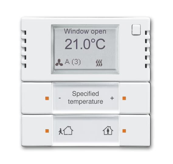 ABB SPA - ABBKNXI0046 6128/28-84 TERMOSTATO, BIANCO LUCIDO