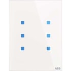 ABB SPA - ABB2CKA006300A1582 TB/U6.7.1-CG PLACCA TOUCH, 6 CANALI VERT