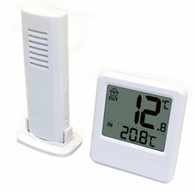 MELCHIONI SPA - MEM262152153 STAZIONE METEO IN B&N PER INTERNI O ESTE
