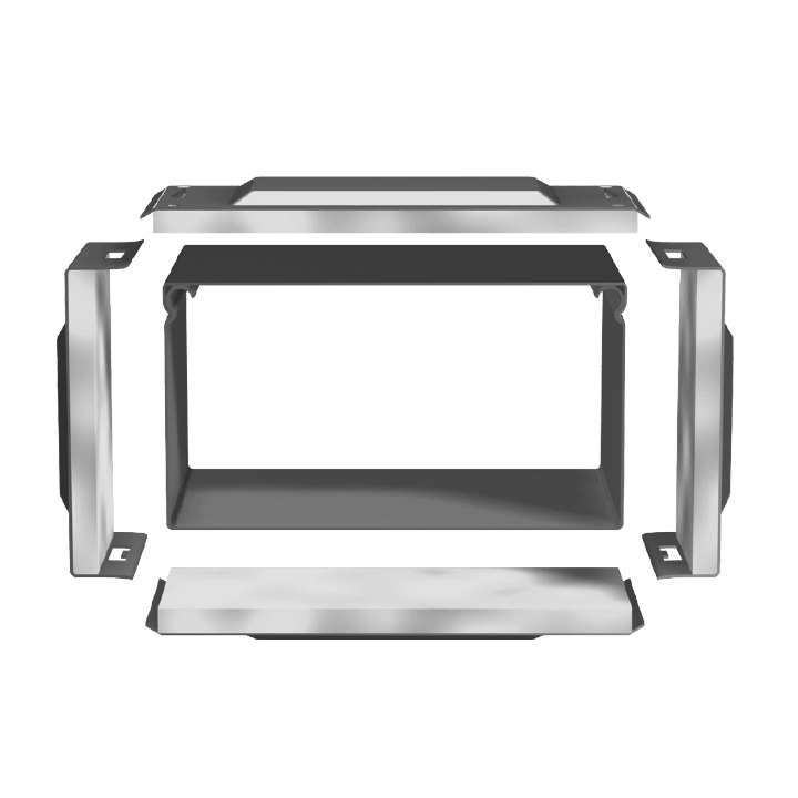 DKC-COMBITECH - SCZ5204331 C5 FASCIA IP 44 100 X 100 VG
