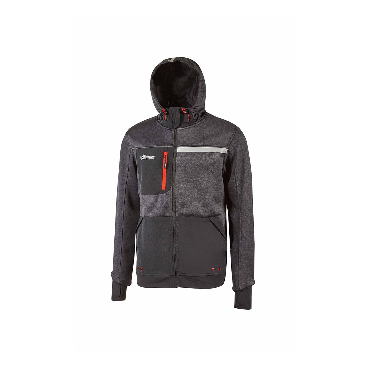U-GROUP SPA - UGUWFU275AG-2XL GALAXY ASPHALT GREY