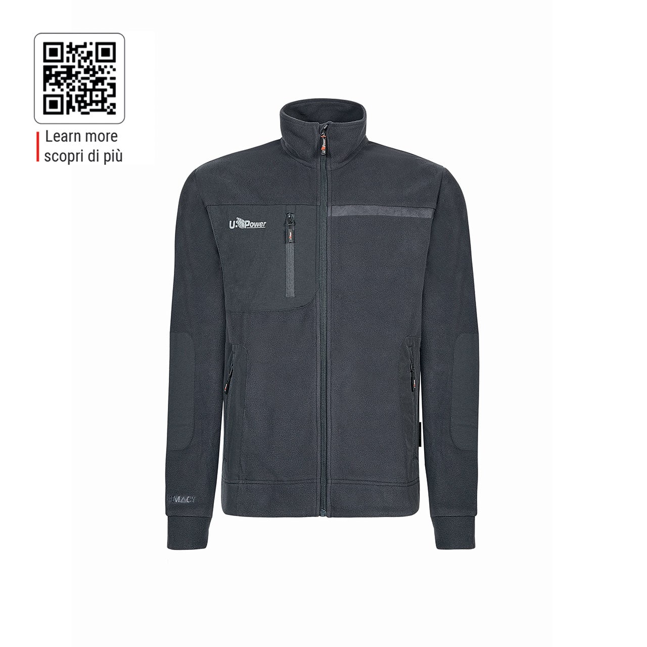 U-GROUP SPA - UGUWFU225AG-2XL VENUS ASPHALT GREY