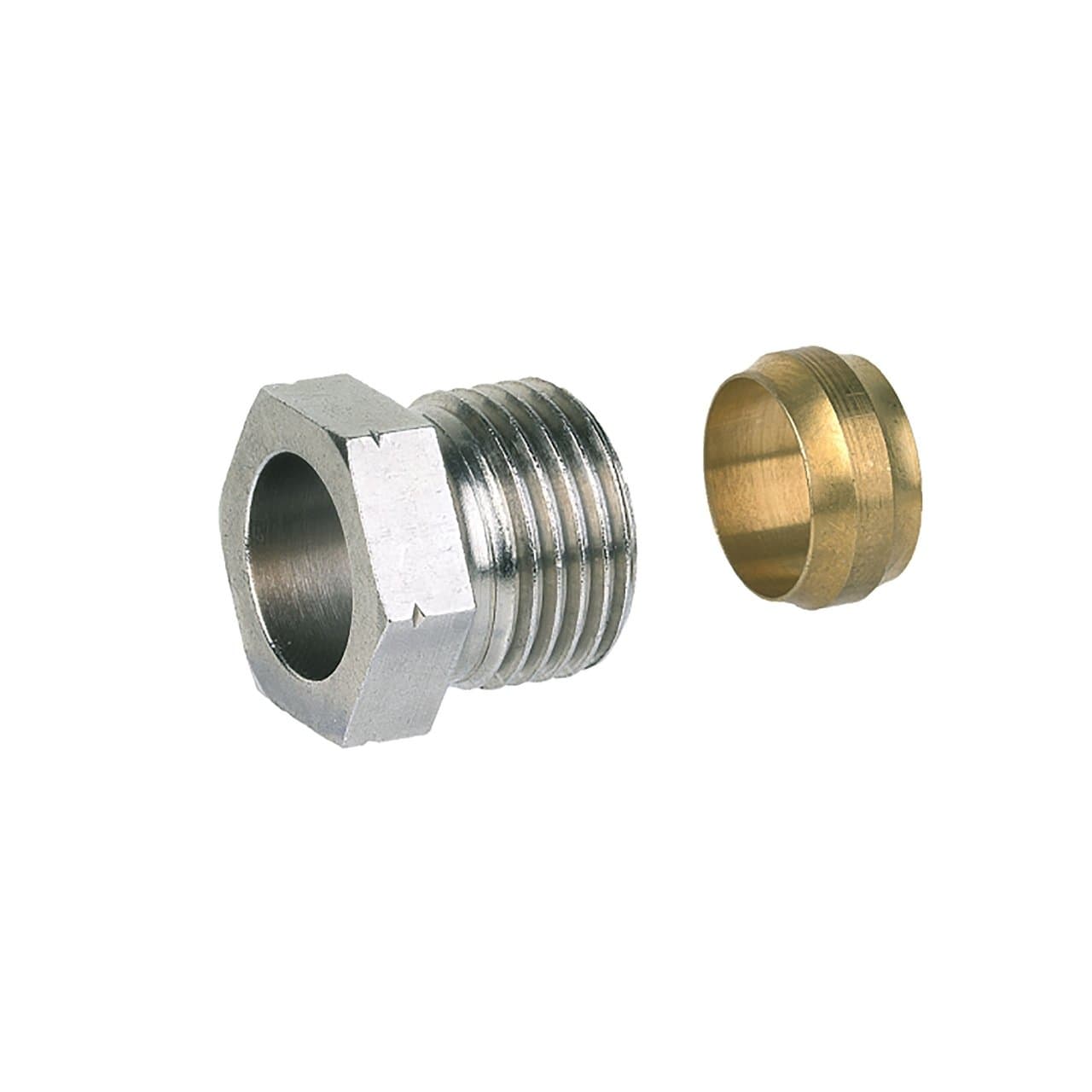 PITTWAY SARL (EX RES - RESFIG3/8CSS12 FITTING INT G3/8 COP/SOFTSTEEL PIPE 12