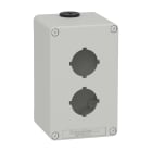 SCHNEIDER ELECTRIC - SNRXAPD2602 Pulsantiera in metallo grigia M20 2 fori 30MM 80X130X77 UL CSA