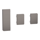 SCHNEIDER ELECTRIC - SNRMTN6193-6050 2 PULSANTI SMALL 1 MEDIUM PB KNX NICHEL