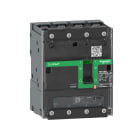 SCHNEIDER ELECTRIC - SNRC11F6TM080B Interruttore, ComPacT NSXm 100F, 36kA/415VAC, 4 poli 3D (neutro non protetto), Sganciatore TMD 80A busbar/connettori