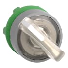 SCHNEIDER ELECTRIC - SNRZB5AK1213C0 Testa selettore luminoso bianco -2 pos -ghiera grigia- per LED universale - Ø22