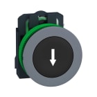 SCHNEIDER ELECTRIC - SNRXB5FA3351C0 PULS.NERO FRECCIA A FILO 1NO GRIGIO